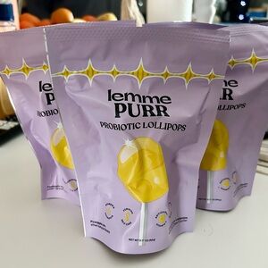 Probiotic lollipops-Lemme pineapple probiotic pop bundle of 5 bags